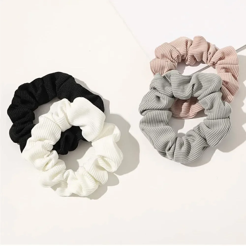Dark Neutral Hair Scrunchies